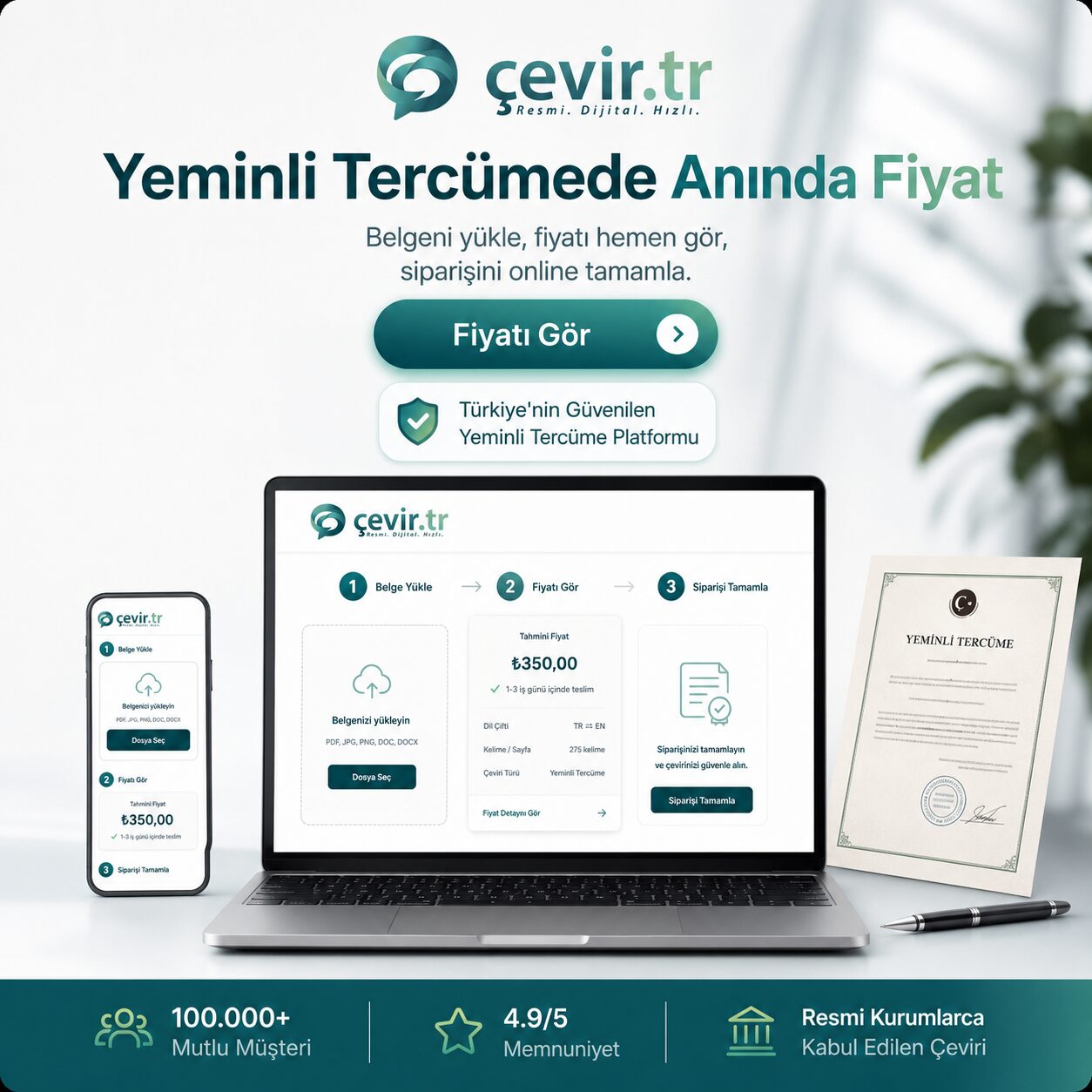 cevir.tr online tercüme platformu